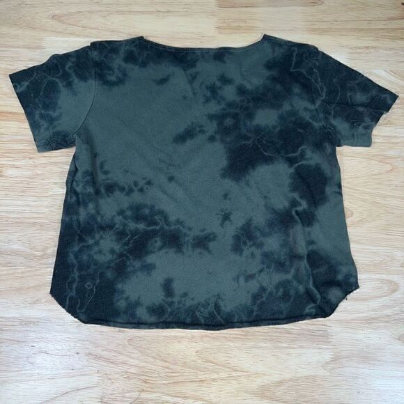 Raquel Allegra Basics Super Soft Raw Cut Tie Dye Handmade T-Shirt Toddler Size 3 - Picture 6 of 8